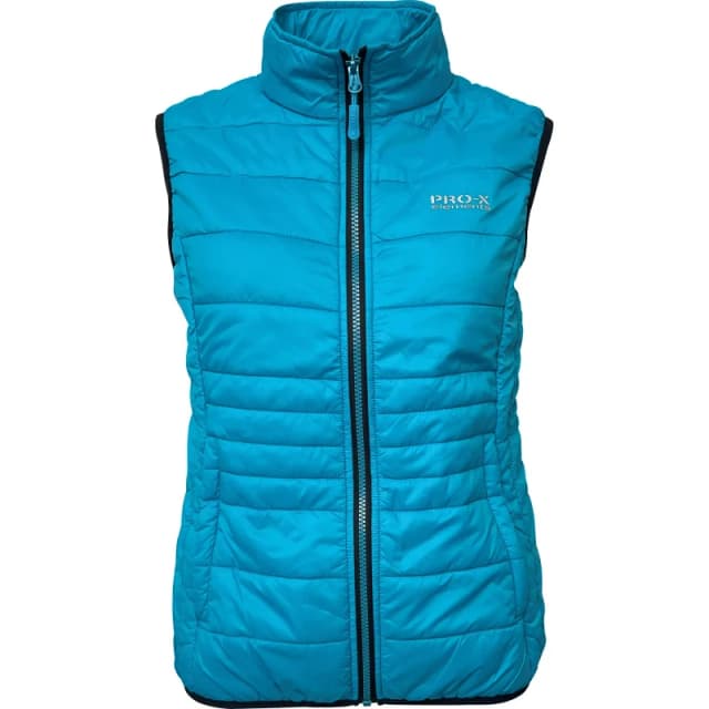 Sleeveless Puffer Jacket Pro-X Elements Irma Turquoise Female 40