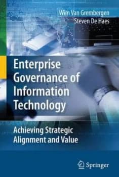 Enterprise Governance of Information Technology by Wim Van Grembergen Hardback