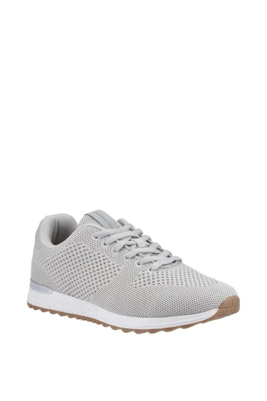 Hush Puppies Womens Katrina Trainer in Grey Size: 4 Grey Female 4