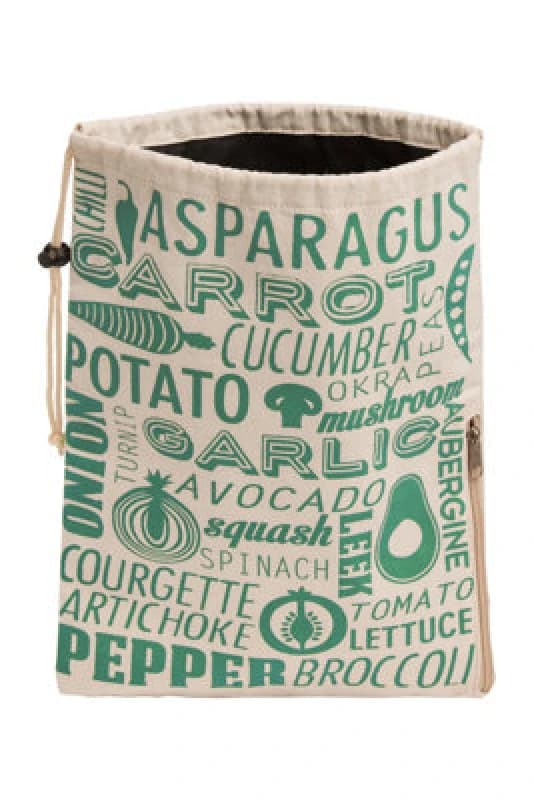 Interiors by Premier Porter Vegetable Bag Green