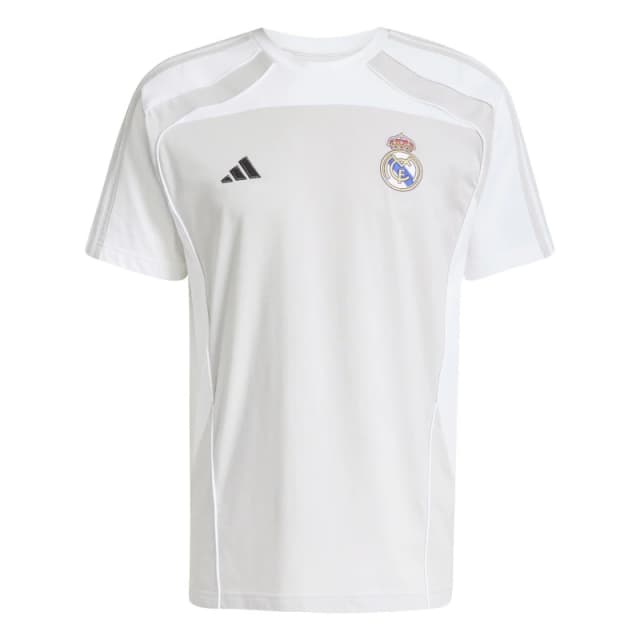adidas Real Madrid UBP T-Shirt Adults Grey/White male L