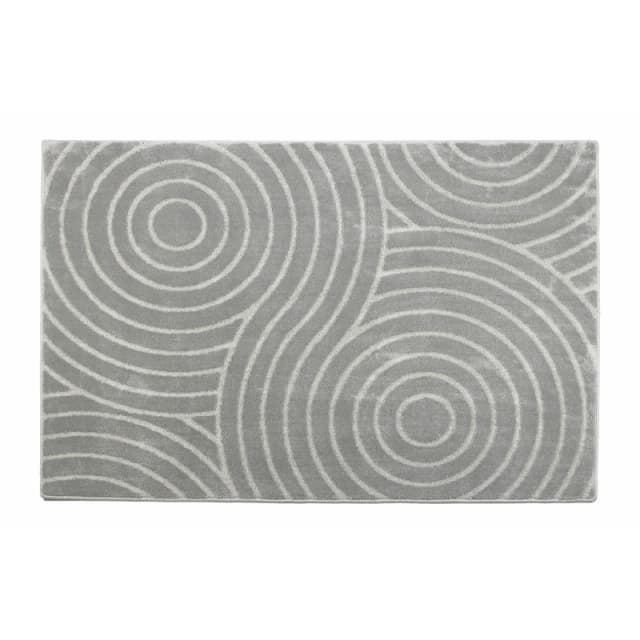 Arthouse Rhythm Sculpt Grey 160 x 230cm Rug Grey unisex 160x230cm