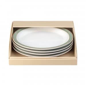 Regency Green 4 Piece Dinner Plate Set