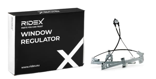 RIDEX 1561W0065 Window regulator Left Front, Operating Mode: Electric, without electric motor Window Winder (1561)