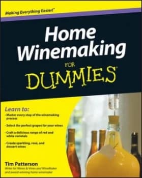 Home Winemaking for Dummies by Tim Patterson Paperback