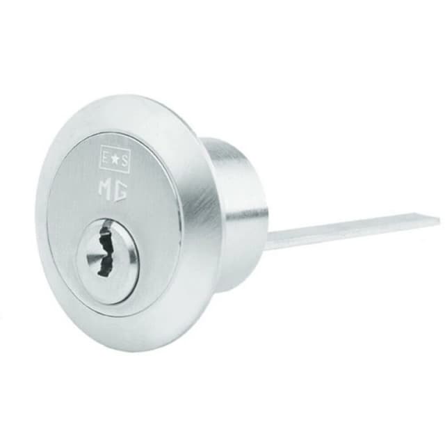 Loops Standard Rim Cylinder Lock Keyed to Differ 15 Pin Satin Chrome Front Door Multi unisex