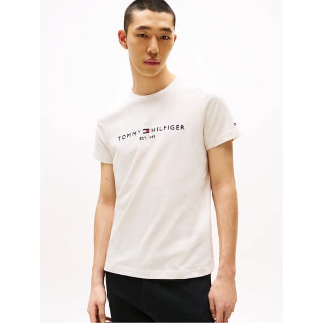 Tommy Hilfiger Short-sleeved T-Shirt Oatmilk male S