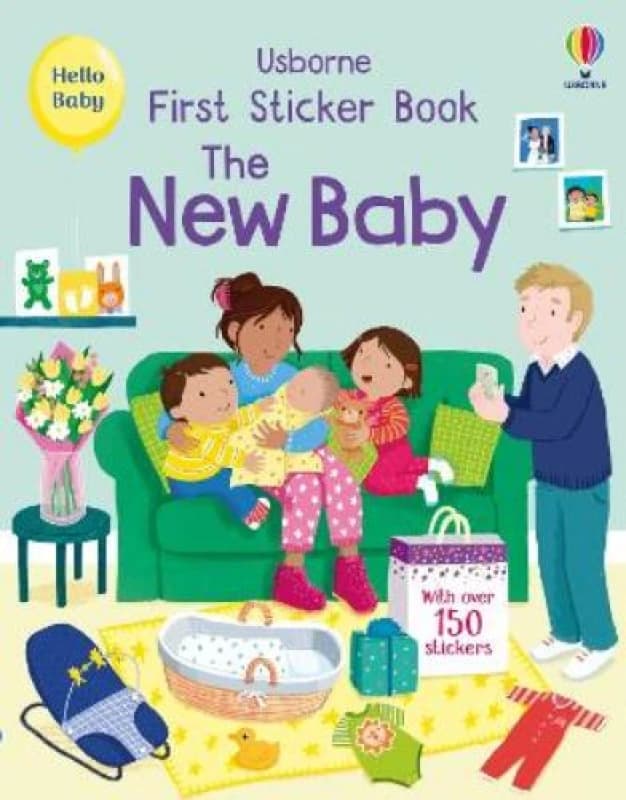 First Sticker Book The New Baby Paperback / softback