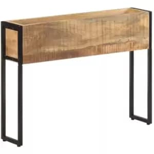 Planter 90x20x68cm Rough Mango Wood Vidaxl Brown