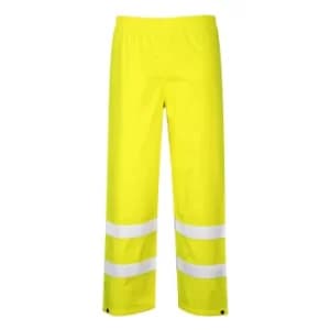 Oxford Weave 300D Class 1 Hi Vis Trousers Yellow 3XL 32"