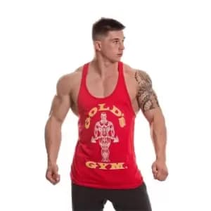 Golds Gym Gym Muscle Vest - Red