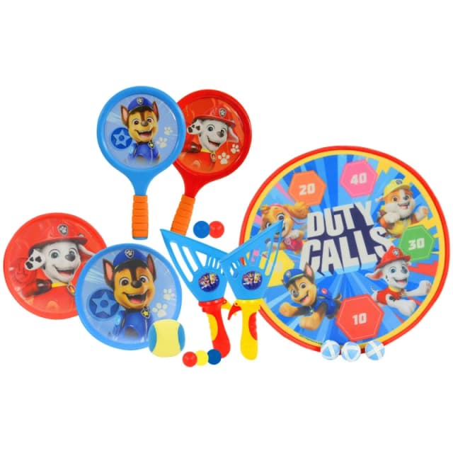 Paw Patrol Bumper Box 4in1 Garden Games, Blue M009813