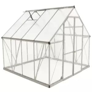 Palram - Canopia Balance 8 x 8ft Silver Greenhouse - Garden & Outdoor
