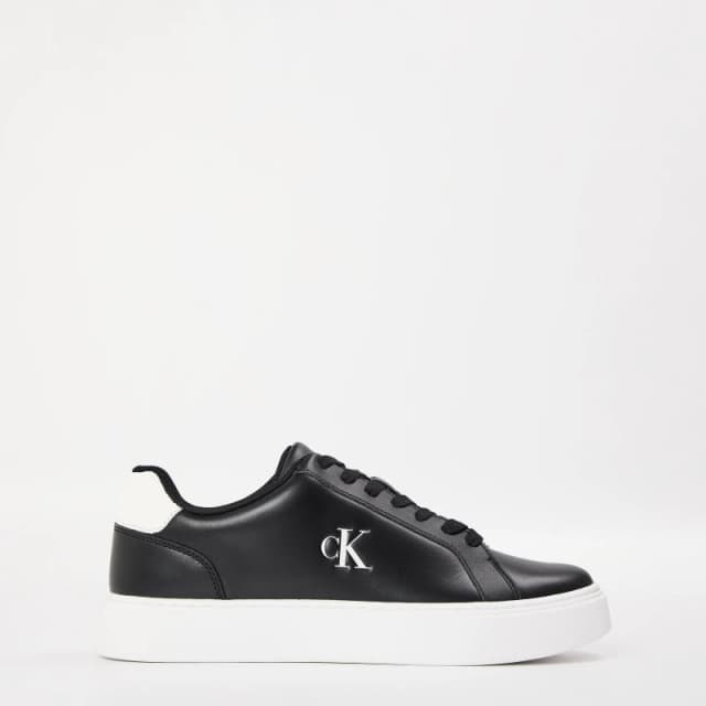 Calvin Klein Mens CK L Classic Cup Low-Top Trainers Black/White male 7 (41)