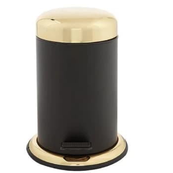 Biba Waste Bin - Black