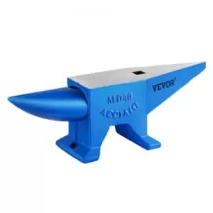 VEVOR Steel Anvil 40KG/88Lbs Round Horn Anvil Metalsmith Blacksmith Tool Steel Anvil Blacksmith Anvil Rugged Blacksmith Durable and Robust Metal Worki