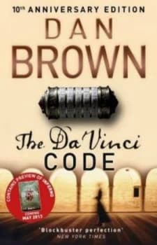 The Da Vinci Code 10th Anniversary Edition by Dan Brown Paperback