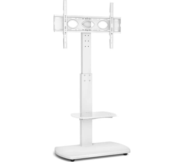 TTAP FS-1-WHT 600 mm TV Stand with Bracket - White 5060526641533