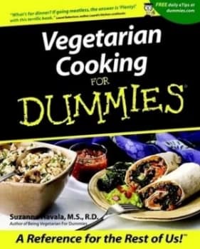 Vegetarian Cooking for Dummies by Suzanne Havala Paperback
