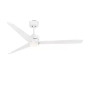 Nuu LED White Ceiling Fan with DC Motor Smart - Remote Included, 3000K