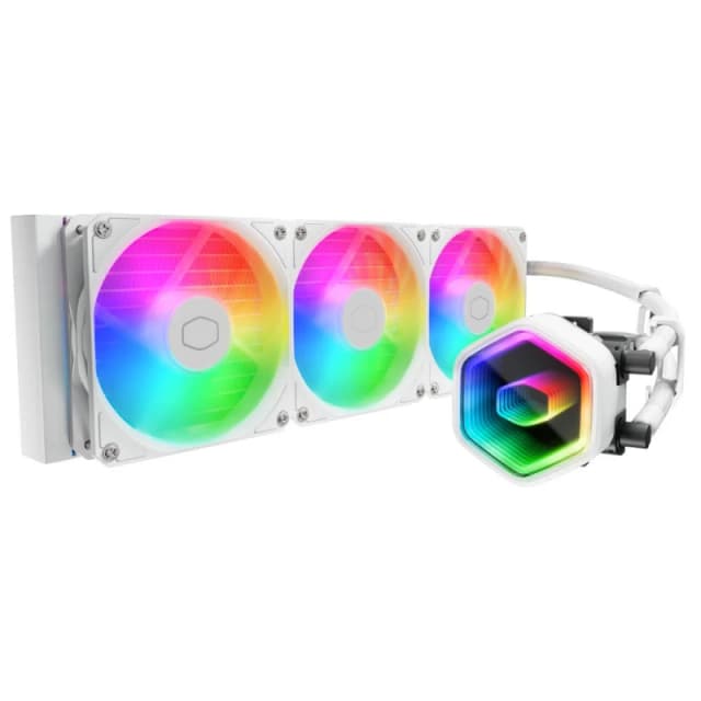 Cooler Master MasterLiquid 360 Core II ARGB White All In One Liquid CPU Cooler