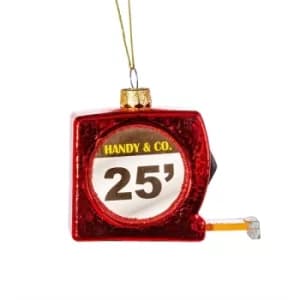 Tape Measure Shaped Bauble
