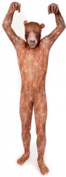 Kids Animal Planet Bear Morphsuits