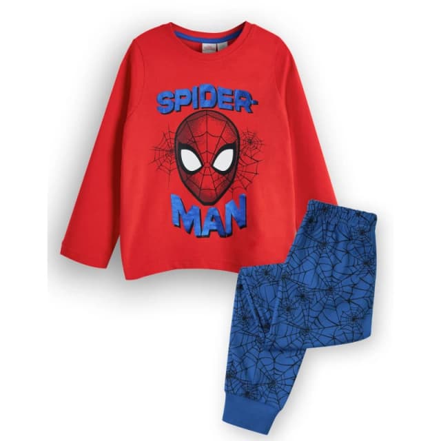 Marvel Long Sleeve Long Leg Pyjama Set Blue