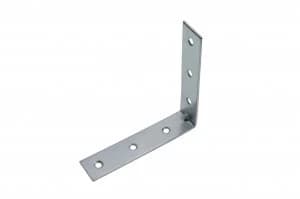 Wickes 102mm Zinc Plated Angle Bracket Pack 4