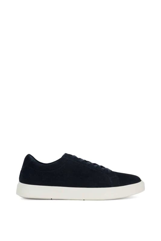 Dune London Mens 'Tais' Suede Trainers in Navy Size: 8 Navy Male 8