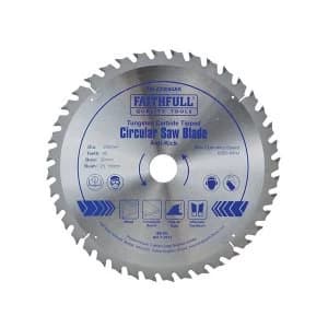 Faithfull Circular Saw Blade Anti Kick 250 x 30mm x 40T