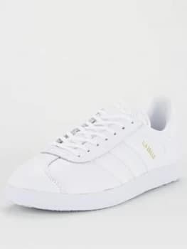 adidas Originals Gazelle, White, Size 10, Men