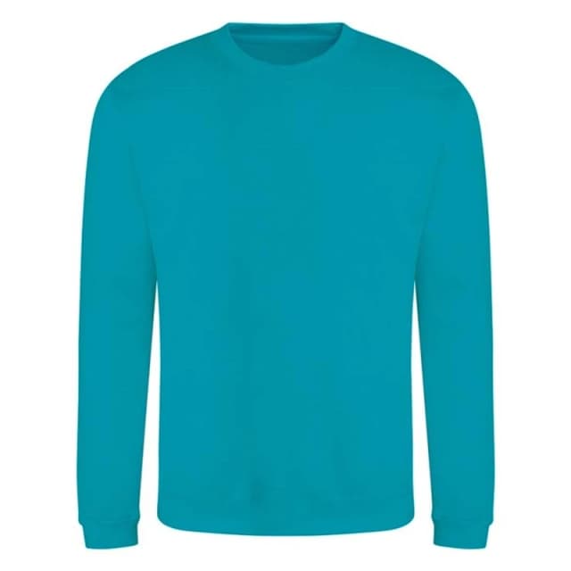AWDis AWDis Men Just Hoods Sweatshirt in Light Blue Size: X-Small Light Blue XS Male 5063300227442