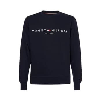 Tommy Hilfiger Logo Crew Sweater - Desert Sky DW5