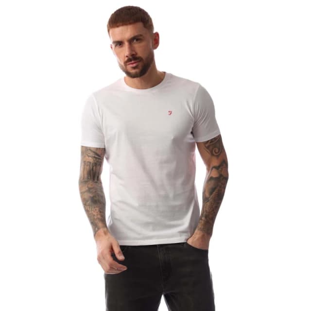 Farah Fordham 5 Pack Lounge T-Shirts Navy Green male S