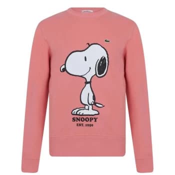 Lacoste X Peanuts Sweatshirt - Pink 5MM
