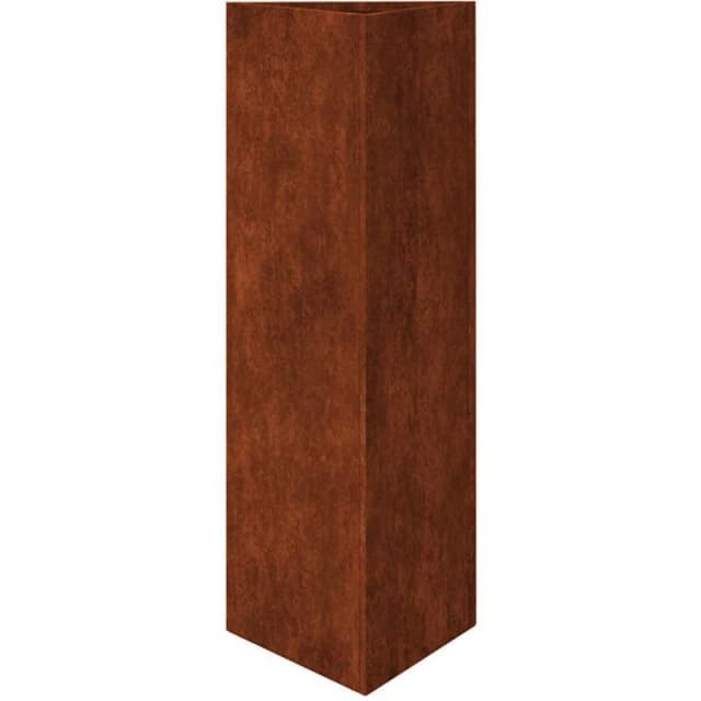 vidaXL Garden Planter 30x26x75cm Corten Steel, Brown 824545