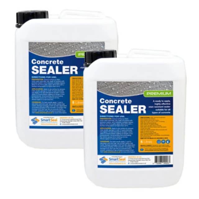 SMARTSEAL Smartseal - Premium Concrete Sealer - (Internal & External) - 2 x 5 Litres SM-PREMCONC-2X5