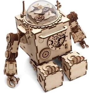 Orpheus Robotime Steampunk Puzzle Model Kit