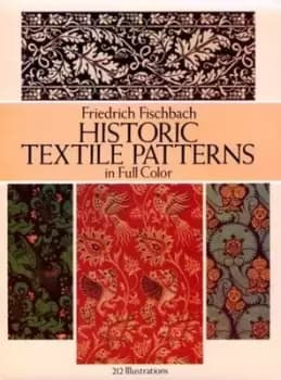 Historic textile patterns in full color by Friedrich Fischbach