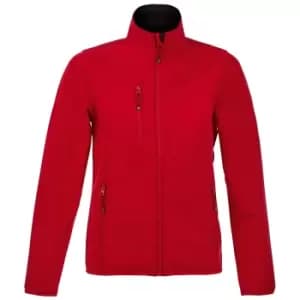 SOLS Womens/Ladies Radian Soft Shell Jacket (L) (Pepper Red)