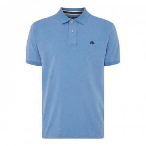 Raging Bull Signature Jersey Polo - Mid Blue81