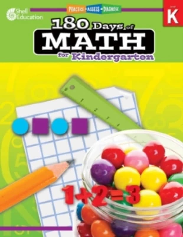 180 Days: Math for Kindergarten : Practice, Assess, Diagnose Paperback / softback