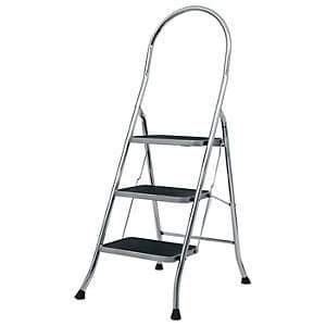 Abru 3 Step Stepstool - Chrome