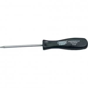 Draper Security Torx Screwdriver T10 75mm