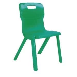 Titan One Piece Chair 350mm Green KF72161