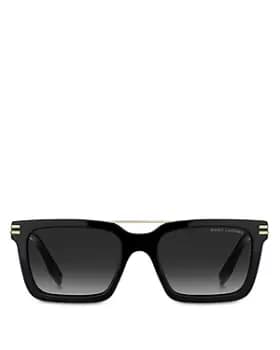 Marc Jacobs Womens Brow Bar Square Sunglasses, 54mm