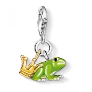 Ladies Thomas Sabo Sterling Silver Charm Club Frog Charm