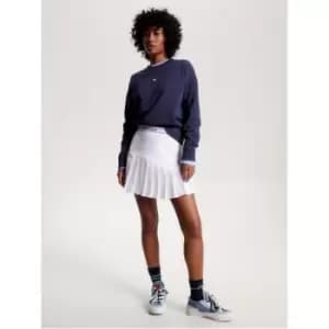 Tommy Jeans Tjw Bxy XS Badge Crew - Blue