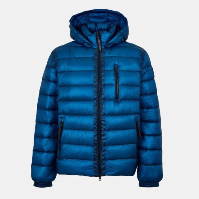 Arctic Army Mens Commando Heavyweight Puffer Jacket Cobalt C0055 male X Large